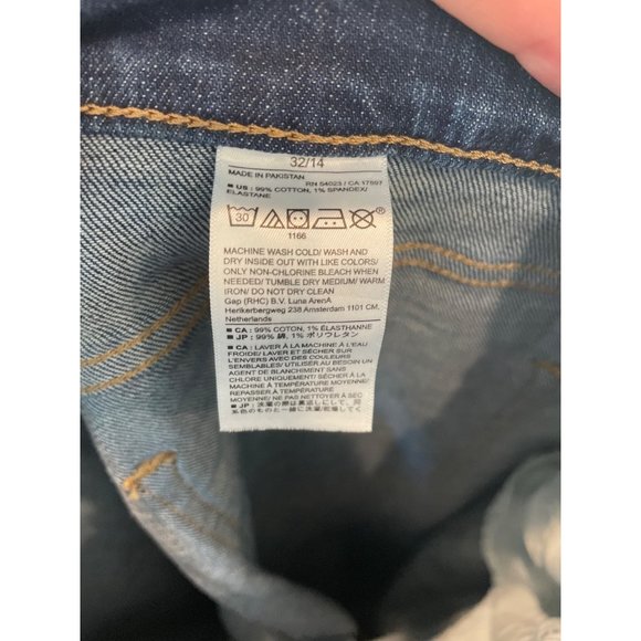 Banana Republic Dark Wash Girlfriend Jean - Picture 5 of 5